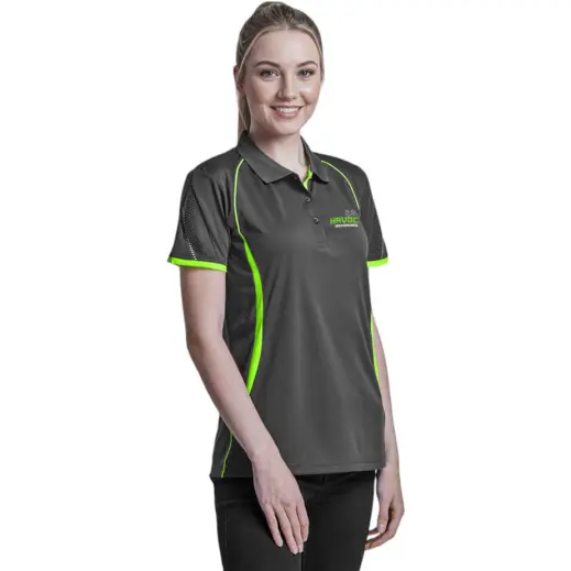 Ladies Razor Golf Shirt Model
